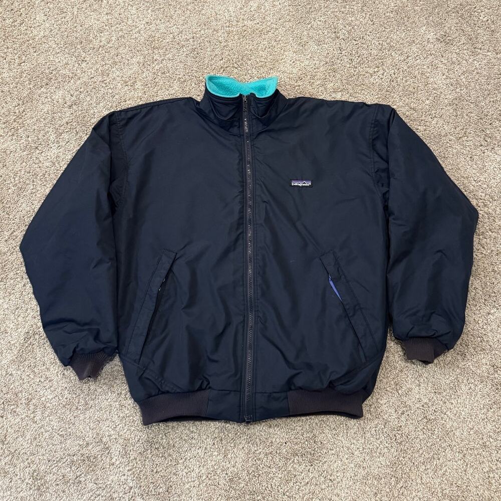 Vintage 90s Patagonia Women's Large size 12 Fleece Lined Jacket